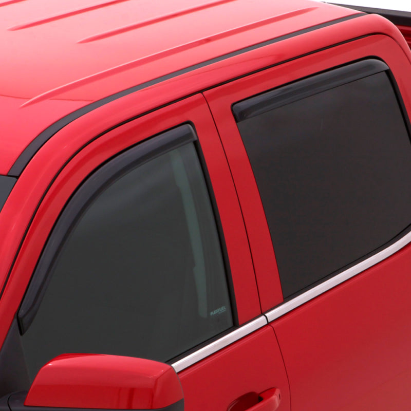 AVS 2019 Ram Quad Cab Ventvisor In-Channel Front & Rear Window Deflectors 4pc - Smoke