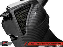 Load image into Gallery viewer, AWE Tuning Audi C7 A6 / A7 3.0T S-FLO Carbon Intake V2