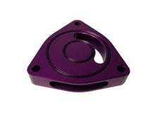 Load image into Gallery viewer, Torque Solution Blow Off BOV Sound Plate (Purple): Hyundai Genesis Coupe 2.0T ALL