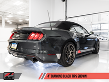 Load image into Gallery viewer, AWE Tuning S550 Mustang EcoBoost Axle-Back Exhaust - Touring Edition (Diamond Black Tips)