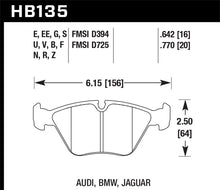 Load image into Gallery viewer, Hawk 95-02 BMW M3 Performance Ceramic Street Front Brake Pads