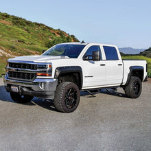 Load image into Gallery viewer, Westin 14-18 Chevrolet Silverado/GMC Sierra Crew Cab Outlaw Nerf Step Bars (Excl. Diesel) -Text. Blk