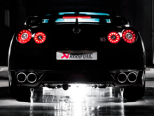 Load image into Gallery viewer, Akrapovic 08-17 Nissan GT-R Slip-On Line (Titanium) (Req. Tips)