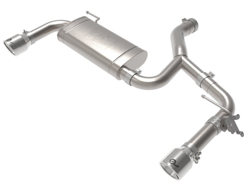 aFe 15-21 BMW X1 F48 L4 2.0L (t) MACH Force-Xp 3 to 2-1/2 IN SS Axle-Back Exhaust w/Polished Tip