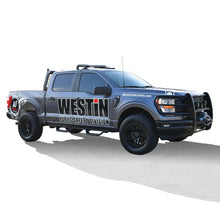 Load image into Gallery viewer, Westin 15-22 Ford F-150 SuperCrew / 17-22 F-250/350 Crew Cab Outlaw Nerf Step Bars - Textured Black