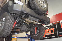 Load image into Gallery viewer, Injen 07-17 Jeep Wrangler JK 3.6L/3.8L 63mm Stealth Black Axle-back Exhaust w/ 4in Black Tips