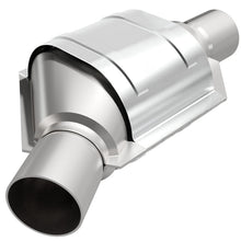 Load image into Gallery viewer, MagnaFlow Universal Catalytic Converter 2.00inch Angled Inlet