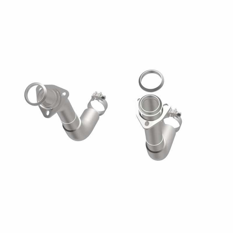MagnaFlow 66-72 Chevy C10 Pickup V8 2-Piece Front Exhaust Pipe Kit (2in Tubing/Clamps/Inlet Flanges)