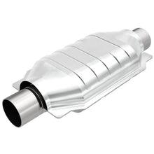 Load image into Gallery viewer, MagnaFlow Univ Cat Conv 2.5in Inlet/Outlet Center/Center Oval 12in Body L x 7in W x 16in Overall L