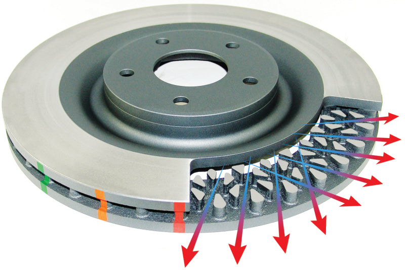 DBA T3 5000 Series Replacement Slotted Rotor