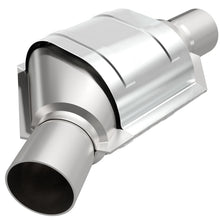 Load image into Gallery viewer, MagnaFlow Universal Catalytic Converter 2.00inch Angled Inlet