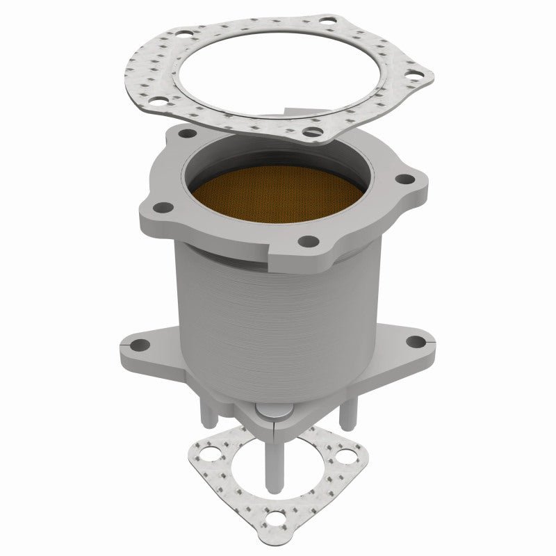 MagnaFlow Direct Fit Catalytic Converter 98 Mazda Protege Front
