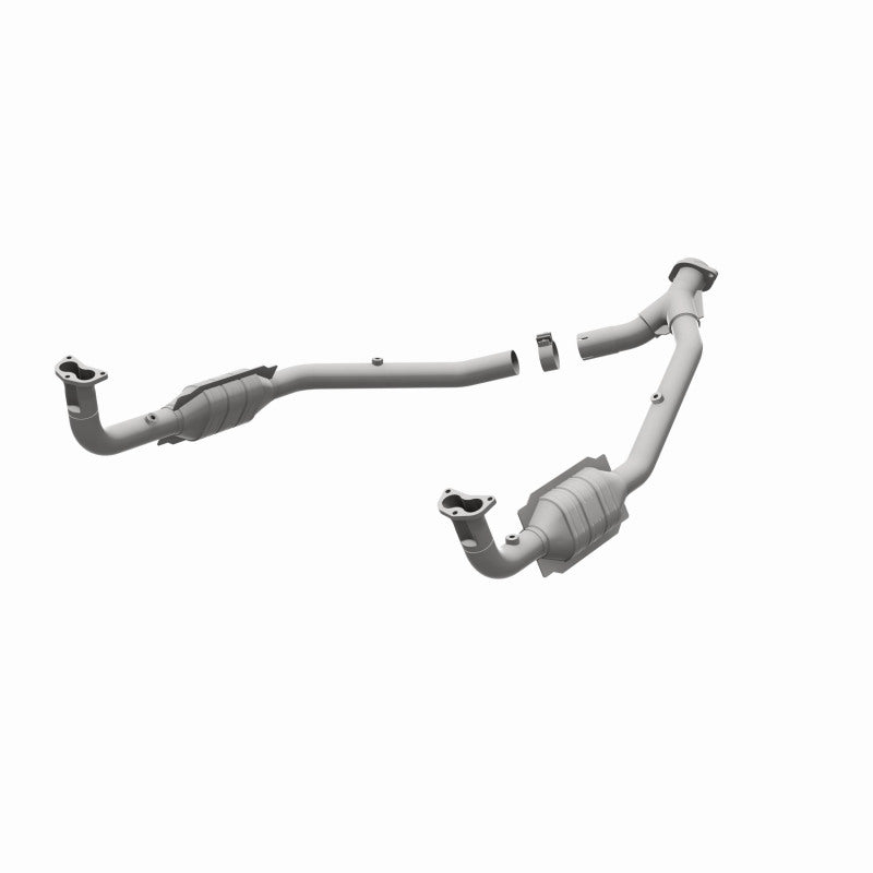 MagnaFlow DF Cat. Conv 97 Land Rover Defender 90 4.0L Y-Pipe Assy / 96-99 Discovery 4.0L Y-Pipe Assy
