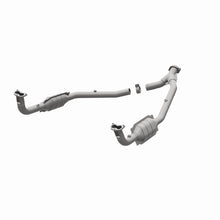 Load image into Gallery viewer, MagnaFlow DF Cat. Conv 97 Land Rover Defender 90 4.0L Y-Pipe Assy / 96-99 Discovery 4.0L Y-Pipe Assy