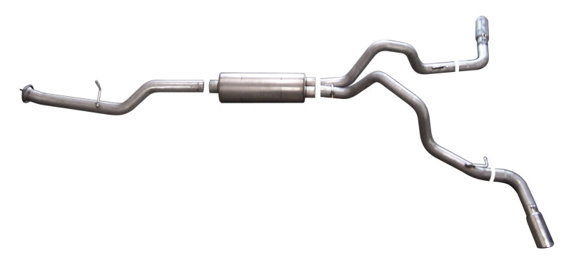 Gibson 15-19 GMC Sierra 2500 HD Base 6.0L 3.5in/3in Cat-Back Dual Extreme Exhaust - Stainless