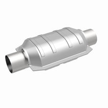 Load image into Gallery viewer, MagnaFlow Univ Cat Conv 2in Inlet/Outlet Center/Center Oval 9in Body L/6.5in Width/13in OA Length