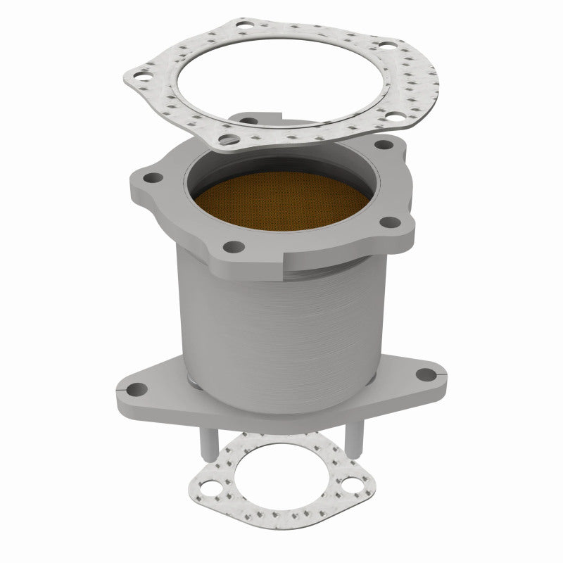 MagnaFlow Direct Fit Catalytic Converter 98 Mazda Protege Front