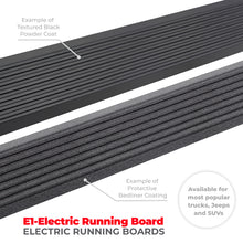 Load image into Gallery viewer, Go Rhino 14-23 Toyota 4Runner 4dr E-BOARD E1 Electric Running Board Kit (No Drill) - Tex. Blk