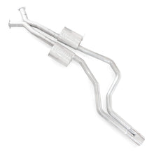 Load image into Gallery viewer, Stainless Works 2004 GTO 3in Catback Chambered Mufflers X-Pipe Slash Cut Tips