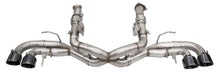 Load image into Gallery viewer, Corsa 2020-25 Corvette C8 3in Xtreme Cat-Back Exhaust 4.5in Black Quad Tips - Deletes stock AFMValve