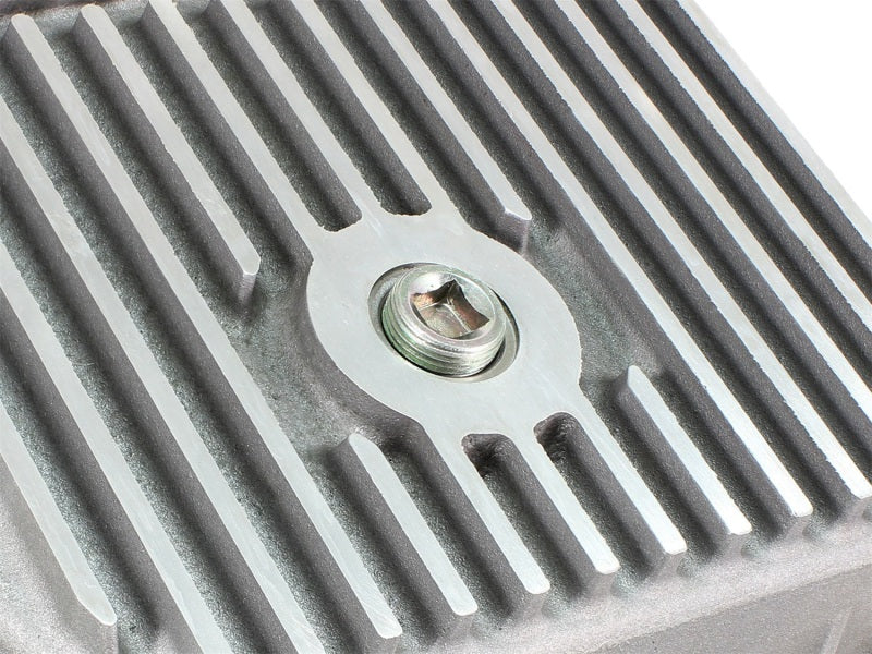 aFe Transmission Pan (Raw); Ford Trucks 93-08 AODE/4R70W