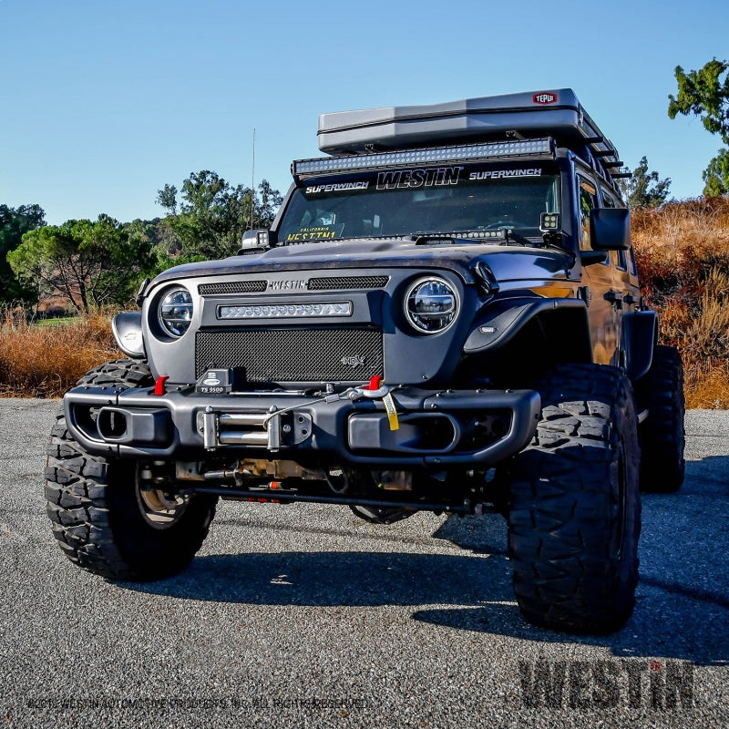 Westin 2018-2026 Jeep JL Wrangler (2dr/4dr) WJ2 Winch Tray - Black