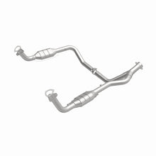 Load image into Gallery viewer, MagnaFlow DF Cat. Conv 95-99 Range Rover 4.0/4.6L GEMS Y-Pipe Assembly *NOT FOR SALE IN CALIFORNIA*