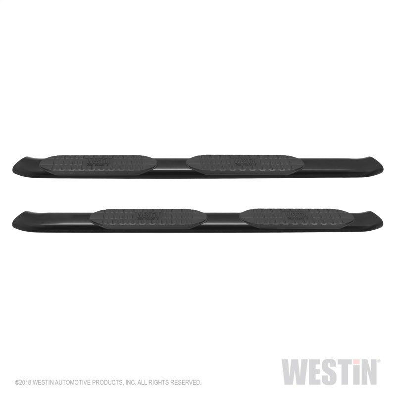 Westin 18-26 Jeep Wrangler JL Unlimited 4DR PRO TRAXX 5 Oval Nerf Step Bars - Textured Black