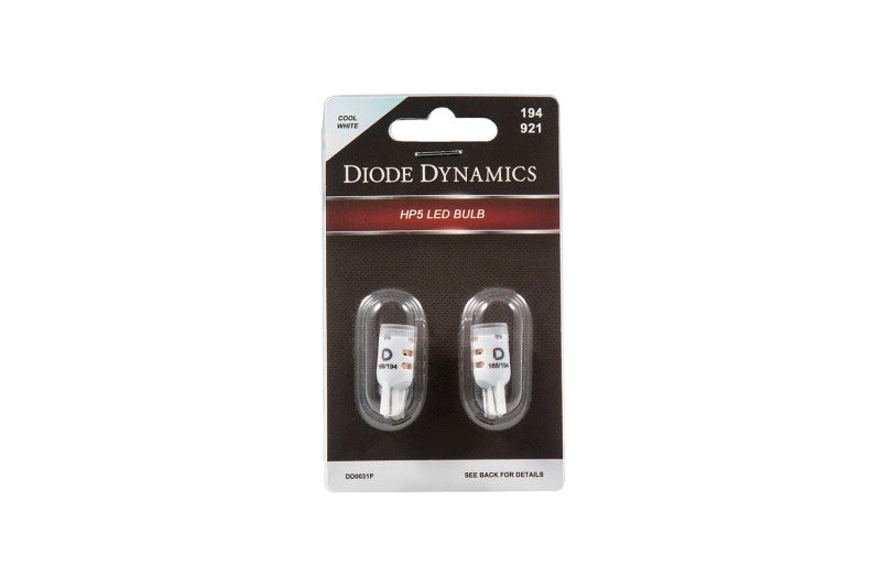 Diode Dynamics 194 LED Bulb HP5 LED - Cool - White (Single)