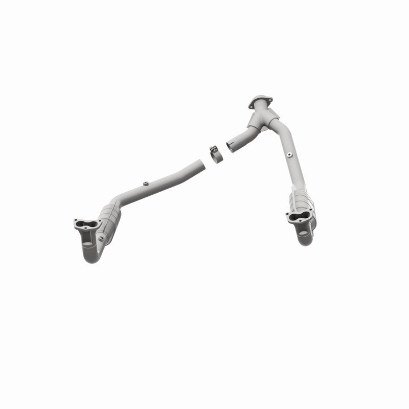 MagnaFlow DF Cat. Conv 97 Land Rover Defender 90 4.0L Y-Pipe Assy / 96-99 Discovery 4.0L Y-Pipe Assy