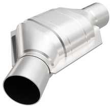 Load image into Gallery viewer, MagnaFlow Universal Catalytic Converter 2.25 Angled Inlet CA