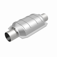 Load image into Gallery viewer, MagnaFlow Univ Cat Conv 2in Inlet/Outlet Center/Center Oval 9in Body L/6.5in Width/13in OA Length