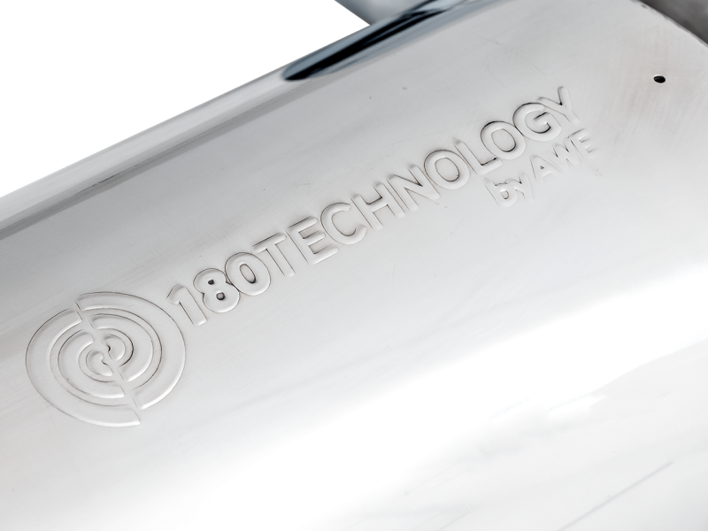 AWE Tuning 2018+ Ford Mustang GT (S550) Cat-Back Exhaust - Touring Edition (Quad Chrome Silver Tips)