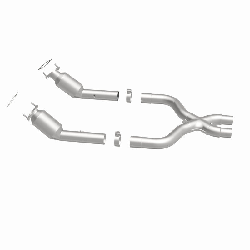 MagnaFlow Direct Fit Catalytic Converter 2011 Mustang 5.0L w/met O/R