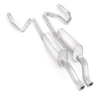 Load image into Gallery viewer, Stainless Works 2009-16 Dodge Ram 5.7L Truck Exhaust 3in X-Pipe S-Tube Mufflers Under Bumper Exit