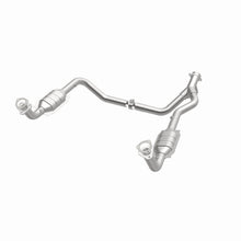 Load image into Gallery viewer, MagnaFlow DF Cat. Conv 95-99 Range Rover 4.0/4.6L GEMS Y-Pipe Assembly *NOT FOR SALE IN CALIFORNIA*