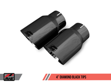 Load image into Gallery viewer, AWE Tuning S550 Mustang GT Cat-Back Exhaust - Track Edition (Diamond Black Tips)