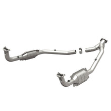 Load image into Gallery viewer, MagnaFlow DF Cat. Conv 97 Land Rover Defender 90 4.0L Y-Pipe Assy / 96-99 Discovery 4.0L Y-Pipe Assy