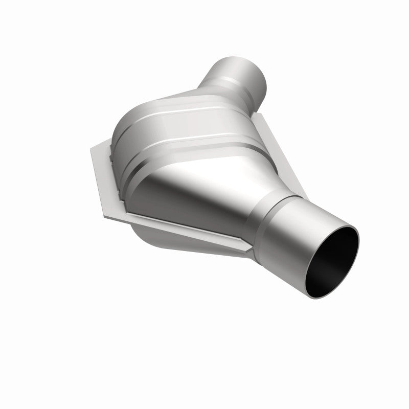 MagnaFlow Universal Catalytic Converter 2 inch Angled O/O PC2 Front