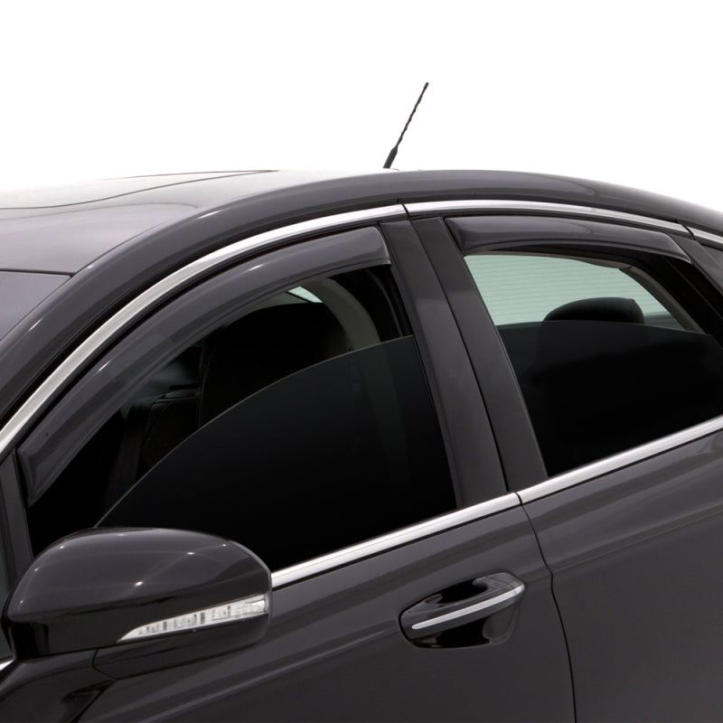 AVS 16-18 Buick Envision Ventvisor In-Channel Front & Rear Window Deflectors 4pc - Smoke
