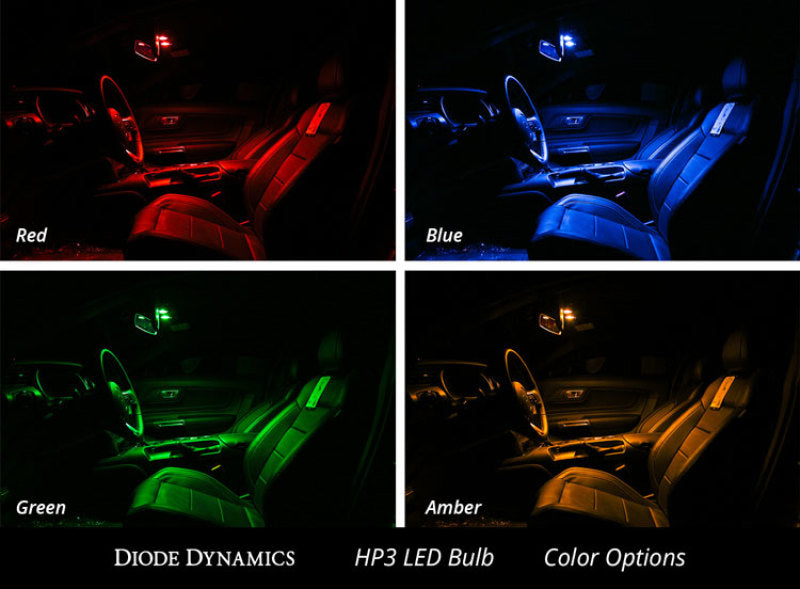 Diode Dynamics 194 LED Bulb HPHP3 LED - Green (Single)