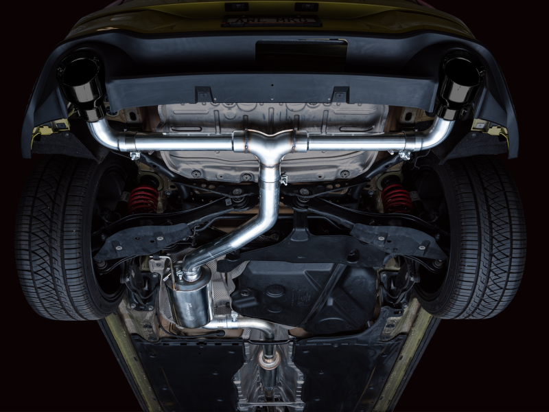 AWE Tuning 2022 VW GTI MK8 Touring Edition Exhaust - Diamond Black Tips