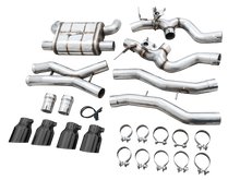 Load image into Gallery viewer, AWE Tuning SwitchPath Cat-Back Exhaust for BMW G8X M3/M4 - Diamond Black Tips