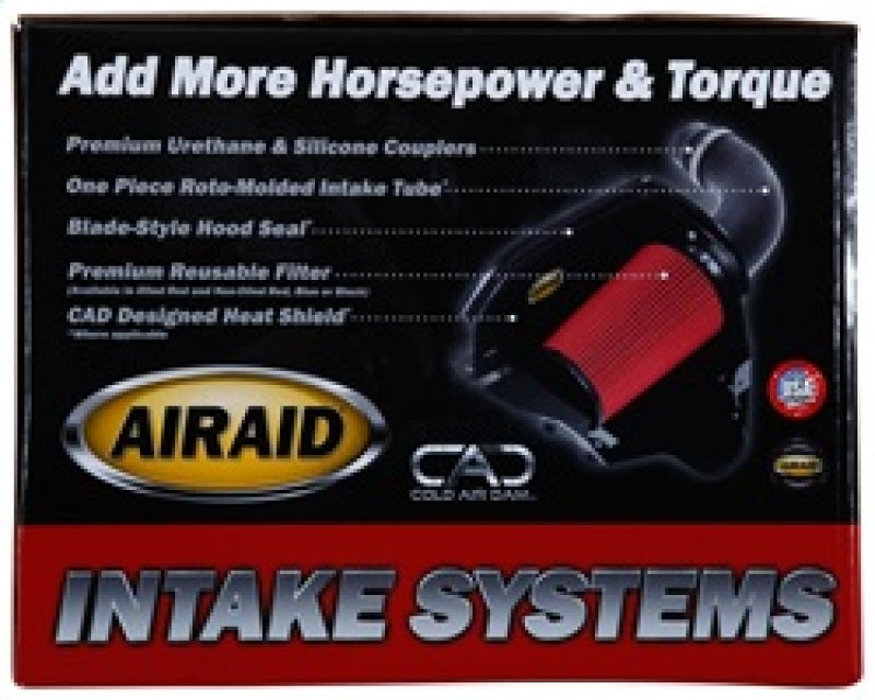 Airaid 11-14 Jeep GC / 11-13 Dodge Durango 3.6/5.7L CAD Intake System w/o Tube (Oiled / Red Media)