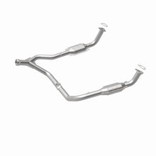 Load image into Gallery viewer, MagnaFlow DF Cat. Conv 95-99 Range Rover 4.0/4.6L GEMS Y-Pipe Assembly *NOT FOR SALE IN CALIFORNIA*