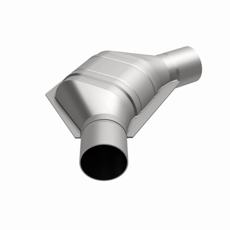 MagnaFlow Universal Catalytic Converter 2.00in Angled In/Out Frnt CA
