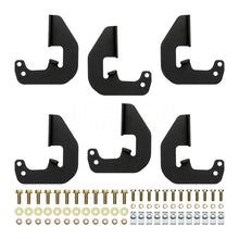 Load image into Gallery viewer, Westin 14-18 Chevrolet Silverado/GMC Sierra Crew Cab Outlaw Nerf Step Bars (Excl. Diesel) -Text. Blk