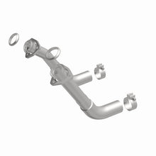Load image into Gallery viewer, MagnaFlow 66-72 Chevy C10 Pickup V8 2-Piece Front Exhaust Pipe Kit (2in Tubing/Clamps/Inlet Flanges)