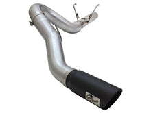Load image into Gallery viewer, aFe MACHForce XP Exhaust Large Bore 5in DPF-Back Alu. 13-15 Dodge Trucks L6-6.7L (td) *Black Tip