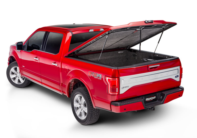 UnderCover 16-20 Toyota Tacoma 6ft Elite LX Bed Cover - Bright Red (Req Factory Deck Rails)